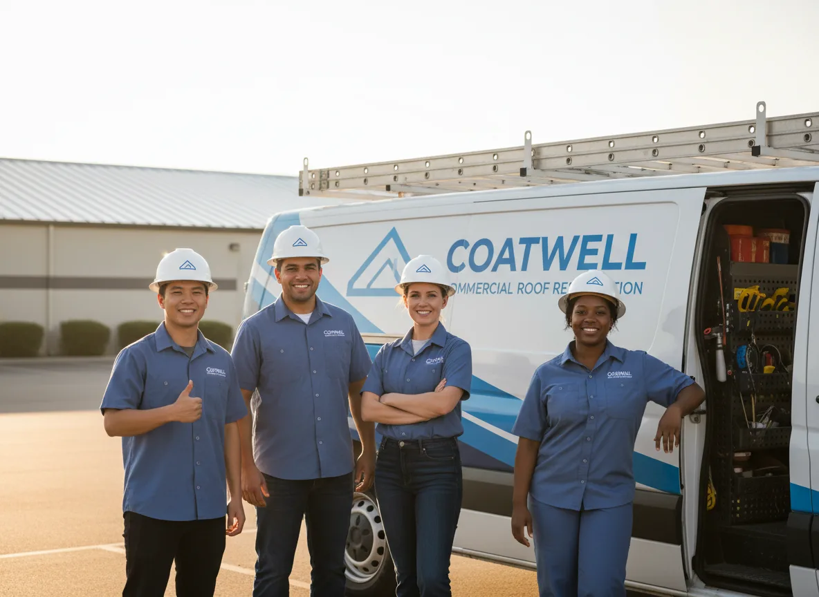 Commercial roof coating company in Mathews, AL